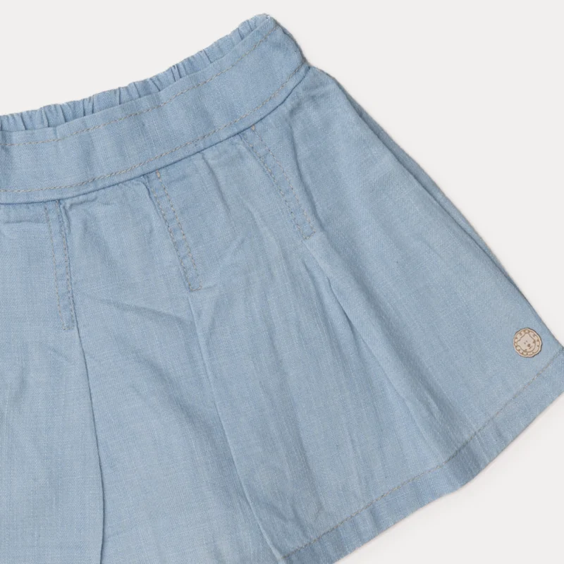 Short-Saia Menina Denim - Grow Up