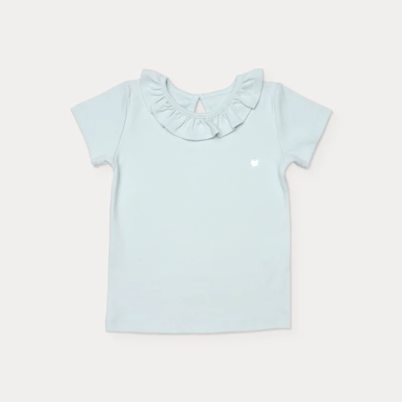 Blusa Menina Gola de Babado - Grow Up
