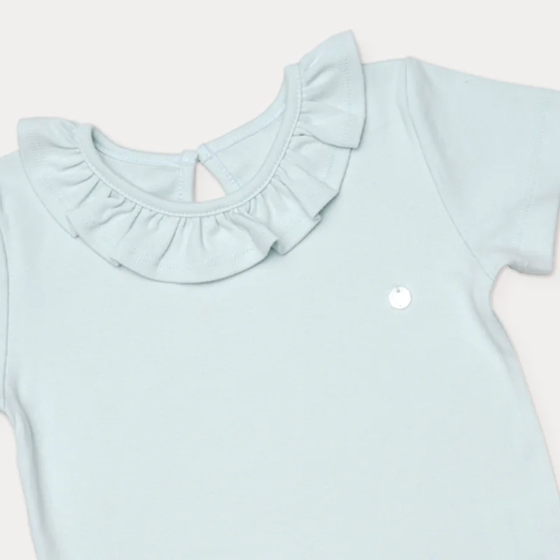 Blusa Menina Gola de Babado - Grow Up