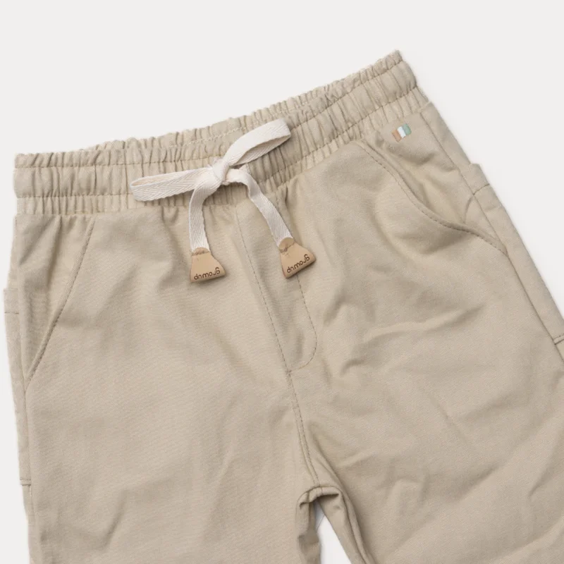 Calça Jogger Menino Bege - Grow Up