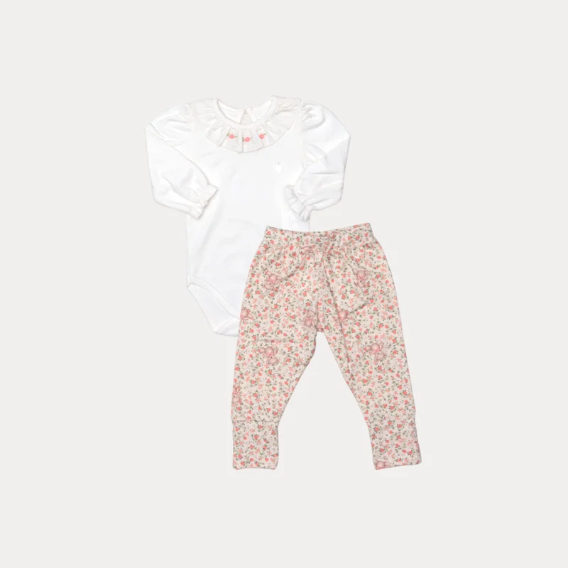 Conjunto Bebê Menina Pagão Little Garden - Grow Up