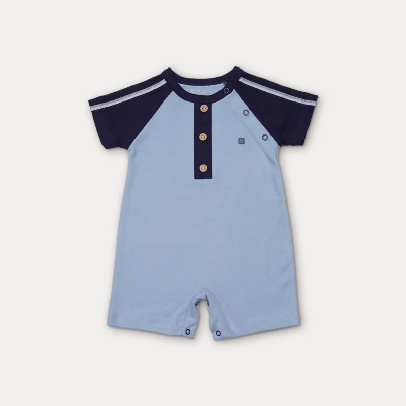 Macacão Curto Bebê Menino Ocean - Grow Up