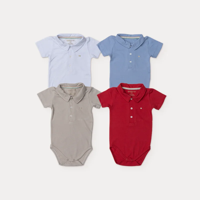 Body Polo Bebê Colors - Grow Up