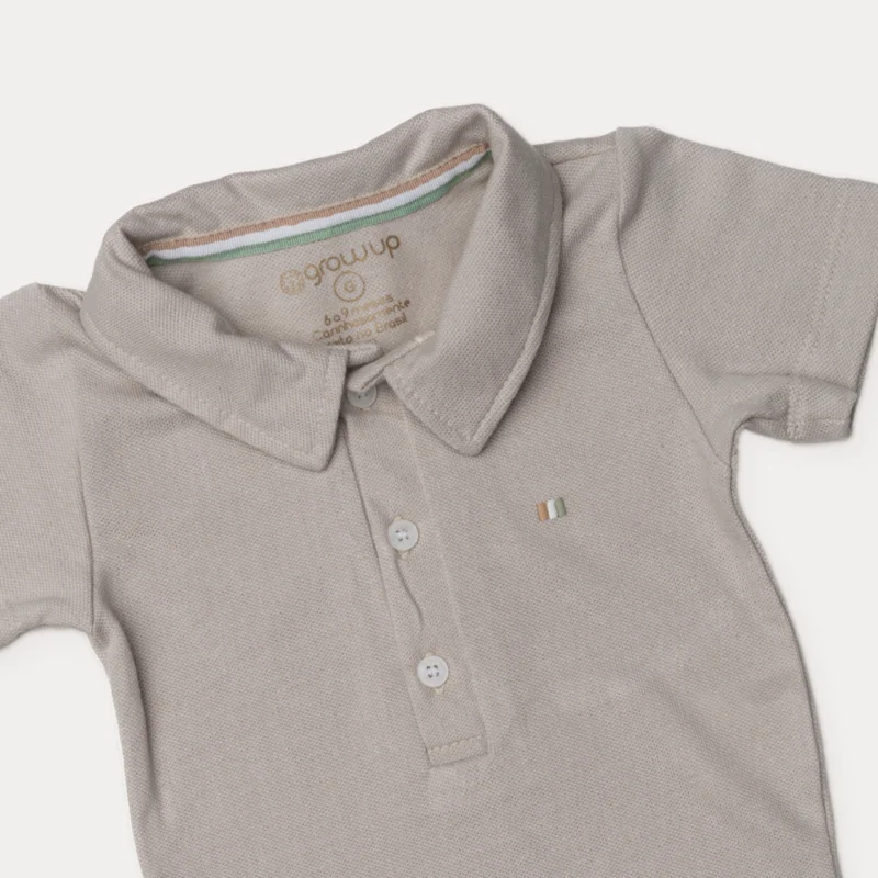 Body Polo Bebê Colors - Grow Up