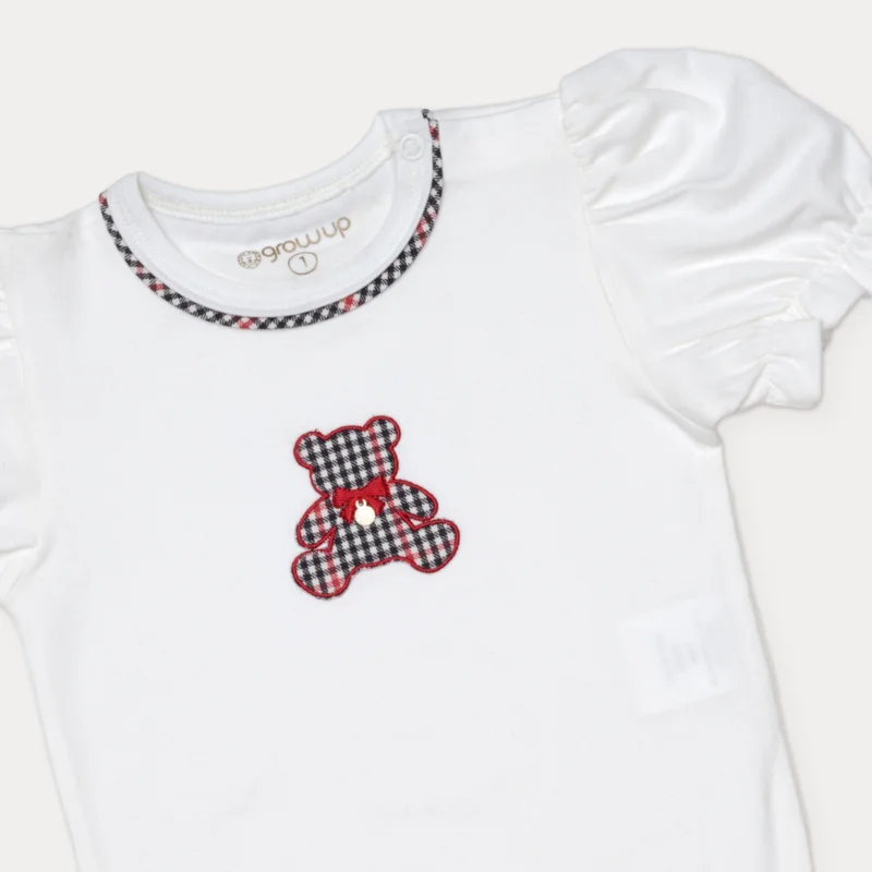 Conjunto Saia Bebê Menina Little Bear - Grow Up