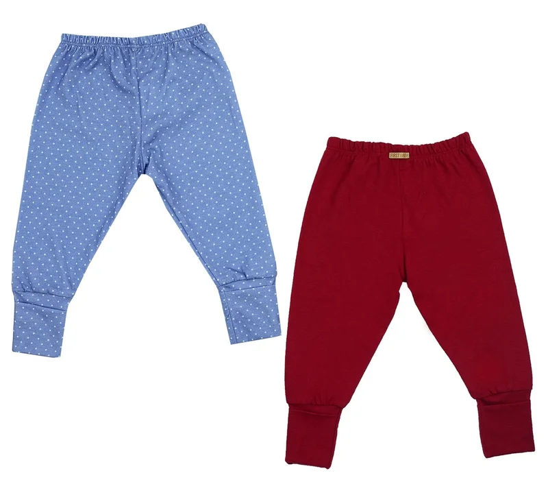 Kit Mijão 2 Calças Culote para Bebê - First Baby